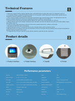 Compteur de particules laser haute précision HJCLEAN Y09-516DS pour tests de propreté en salle blanche OEM Acier inoxydable CE ISO