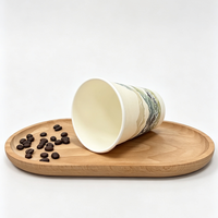 Gobelets en papier jetables écologiques à paroi simple, imperméables, de qualité alimentaire, sans plastique, compostables, avec technologie de mousse APP, pour bar