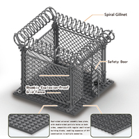 Bloques de Construcción MOC para Cercas de Alambre, Accesorios Modulares para Dioramas, Ladrillos de Juguete para Ensamblar Escenas de Batalla Personalizadas