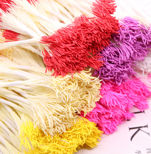 Paquete (20 ~ 25PCS )DIY Artesanía hecha a mano Flor artificial Doble cabeza <span class=keywords><strong>Estambre</strong></span> - Product Image 3