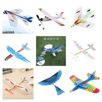 Enfants bricolage biplan planeur EPP mousse main lancer avion alimenté avion volant
