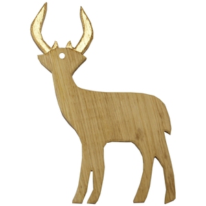 ของตกแต่งต้นไม้ทำจากไม้ ขนาด 13x22 ซม. - Product Image 1