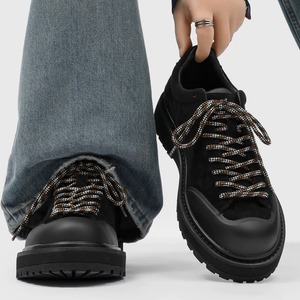 Chaussures de randonnée en daim pour hommes, style rétro Gorpcore, chaussures d'extérieur, embout contrasté, chaussures de marche décontractées, marron café - Product Image 4