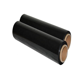 Película Protectora de Polietileno Negro para Laminación, Película Protectora Flexible y Resistente a la Humedad, Plástico LLDPE para Paletización - Product Image 3
