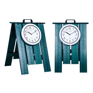 Soporte <span class=keywords><strong>de</strong></span> caballete <span class=keywords><strong>de</strong></span> reloj <span class=keywords><strong>de</strong></span> madera <span class=keywords><strong>de</strong></span> plástico <span class=keywords><strong>de</strong></span> alta calidad con asa 10,5 pulgadas Marco <span class=keywords><strong>de</strong></span> reloj extraíble tee signo <span class=keywords><strong>de</strong></span> tiempo para campo <span class=keywords><strong>de</strong></span> golf - Product Image 1