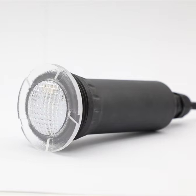 High Energy Efficiency 1.5 Inch LED Pool Light 12W IP68 RGB Color Changing Underwater