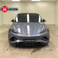 BYD Seal 2022 d'occasion 2021-2023, 700 km d'autonomie, propulsion arrière, sièges en cuir, charge rapide, faible kilométrage, berline pré-utilisée, vue 360° arrière