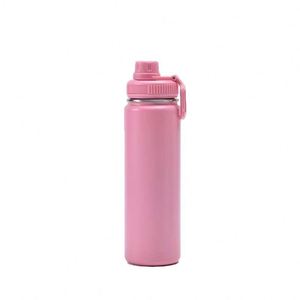 Gourde isotherme sous vide en acier inoxydable de 16 oz, grande capacité, pour l'extérieur, le cyclisme, les étudiants, au design élégant, pour le sport - Product Image 3