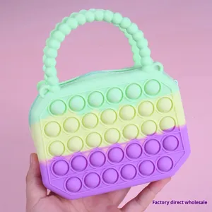 Vente chaude Grand Sac À Bandoulière En Silicone Mignon Rongeur <span class=keywords><strong>Exterminateur</strong></span> Conception pour Enfants Polyvalent Éducatif Stress Sac À Bandoulière - Product Image 2