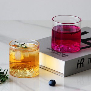 Transparent Moon Design Verre à boisson congelée <span class=keywords><strong>Whisky</strong></span> Sirotant Tasse Tasses en verre à haute teneur en borosilicate 6 oz Verres à liqueur de <span class=keywords><strong>whisky</strong></span> - Product Image 2