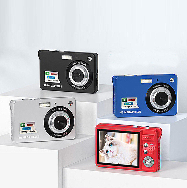 Digital Photo Camera 2.7K CMOS High-definition Digital Dslr Photography Mirrorless Camera Digital Video Camera for Vlog