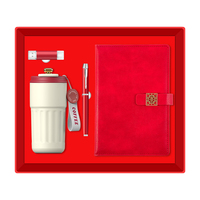 Vente en gros de mugs à café promotionnels 4 en 1, stylo, bloc-notes, clé USB, logo personnalisé, ensemble cadeau de luxe pour le bureau