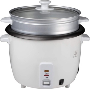 Mini-cuiseur à riz électrique portable blanc 2L-6L multifonction avec motif floral pour usage domestique et hôtelier – Vente en gros - Product Image 1