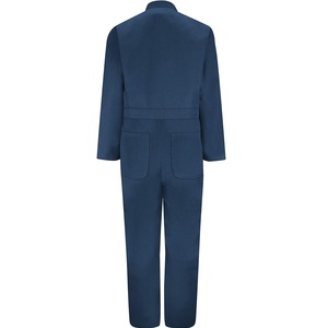 Mono DE TRABAJO personalizable de color azul marino sólido para hombre de la mejor calidad, uniforme de fondo superior, ropa de trabajo de Bangladesh a bajo precio - Product Image 2