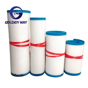 Iyi fiyat beyaz ve mavi örgü filtre bez polyester örgülü konveyör bant - Product Image 6