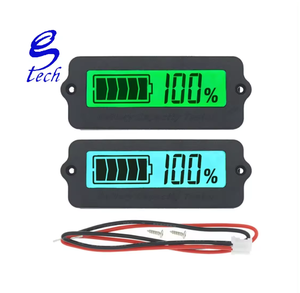 Chỉ Báo Dung Lượng Pin Axit Chì Màu Xanh Lam/Xanh Lục <span class=keywords><strong>12V</strong></span> LY6W LCD Chữ Số Hiển Thị Đồng Hồ Đo Pin Lithium Máy Dò Điện Máy Đo Vôn Kế - Product Image 6