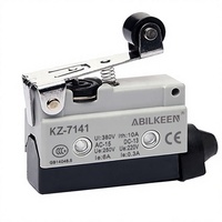 Rouleau court de haute qualité à levier de Type 3 broches en alliage d'argent bornes à vis forme de base SPDT 250V 10A Micro interrupteur