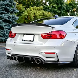 StarNav Spoiler de pare-chocs arrière pour M3 M4 F80 F82 F83 2014-2018, Lame inférieure, Diffuseur, Accessoires de tuning automobile - Product Image 4