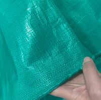Toile d'ombrage verte en plastique PE avec protection UV imperméable pour l'agriculture et la construction en extérieur