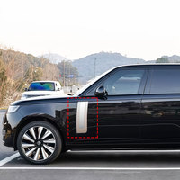 Vente en gros de bouches d'aération latérales gauche et droite avec logo SV Couvertures de grille d'aération latérales de haute qualité pour Range Rover 2023 SV Or Argent