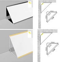 Profilé en aluminium pour bande LED en forme de U ultra-mince, série 6000, qualité supérieure, découpe, soudage, traitement