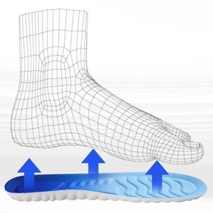 Semelles de football 4D <span class=keywords><strong>Cloud</strong></span> Arch Support respirantes, déodorantes, antidérapantes, amortissantes, pour la course à pied et le basketball - Product Image 4