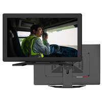 Cámara para Auto con Grabación en Bucle, Pantalla IPS de 10.1 Pulgadas, Lente Dual, 5 Cámaras, Visión Nocturna de Alta Definición