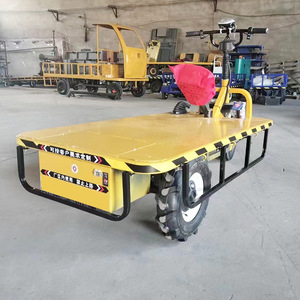 Tricycle électrique à plateau plat pour le transport de marchandises, capacité de charge de 300-400 kg, utilisation en usine, conception à carrosserie ouverte - Product Image 4