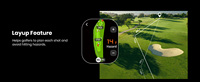 Télémètre laser de golf GenePro G1 1300 yards, préprogrammé pour plus de 43 000 parcours, écran rouge et vert, 905 nm, grossissement 6,0x, IP65, garantie 5 ans