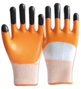 2倍丁腈浸渍安全保护手套