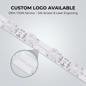 Barra LED Edgelight de 18 LED, Tira LED Rígida Brillante IP20, Iluminación para Señalización, Barra LED de 12V 24V, PCB de Aluminio 45*15 °   Letrero Luminoso Lateral - Product Image 3