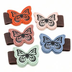 Marcadores de Libros Bonitos con Diseño de Mariposa, Marcadores de Páginas de Cuero PU para Estudiantes y Amantes de los Libros - Product Image 3
