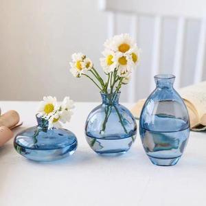 Mini Petit <span class=keywords><strong>Vase</strong></span> Nordique Chambre Balcon Arrangement Floral <span class=keywords><strong>Aquatique</strong></span> Modèle Décoration de Table Ensemble de Vases Bourgeon en Verre pour Décoration Intérieure - Product Image 5