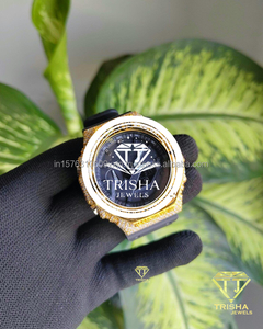 Suministro Directo de Fábrica, Exclusivo Reloj Hip Hop Jesus King con Diamantes Moissanite, Plata de Ley 925, Pieza Destacada al Mejor Precio - Product Image 4