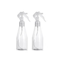 Bouteille vide en plastique PET transparente recyclée de 150 ml pour pulvérisateur d'air frais, recharge de désinfectant stérile de 200 ml, avec pompe à gâchette à brume fine pour la peau