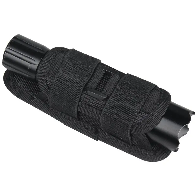 2021 Tactical Heavy Duty Belt Carry Flashlight Holders Holster Led Torch Pouch