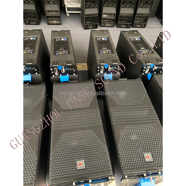 Professional Audio Double 8-Inch Active Line Array System A8W Speaker 1000W Peak Power 70Hz-20KHz Frequency Response 132dB Max