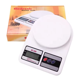 Báscula de Cocina Digital Ovalada de Acero Inoxidable con Pantalla Grande, 10 kg, SF-400, 2*1.5V, ¡Gran Oferta! - Product Image 2