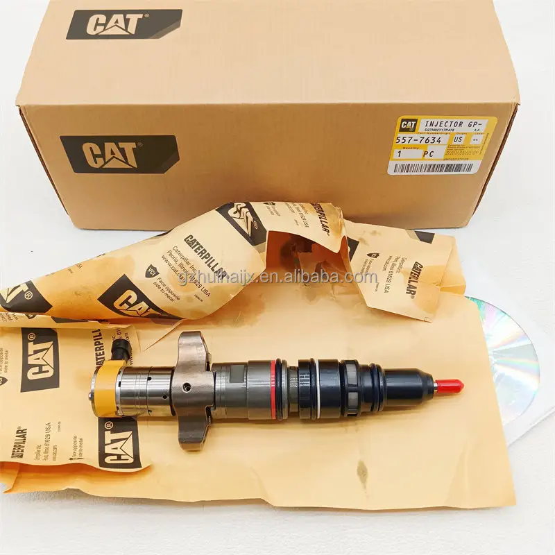 Pièces de moteur Diesel C9 Injecteur de carburant 557-7634 5577634 GP-FUEL d'injecteur pour pièces de tracteur Caterpillar CAT D6R D6RXL D7R D7RXR