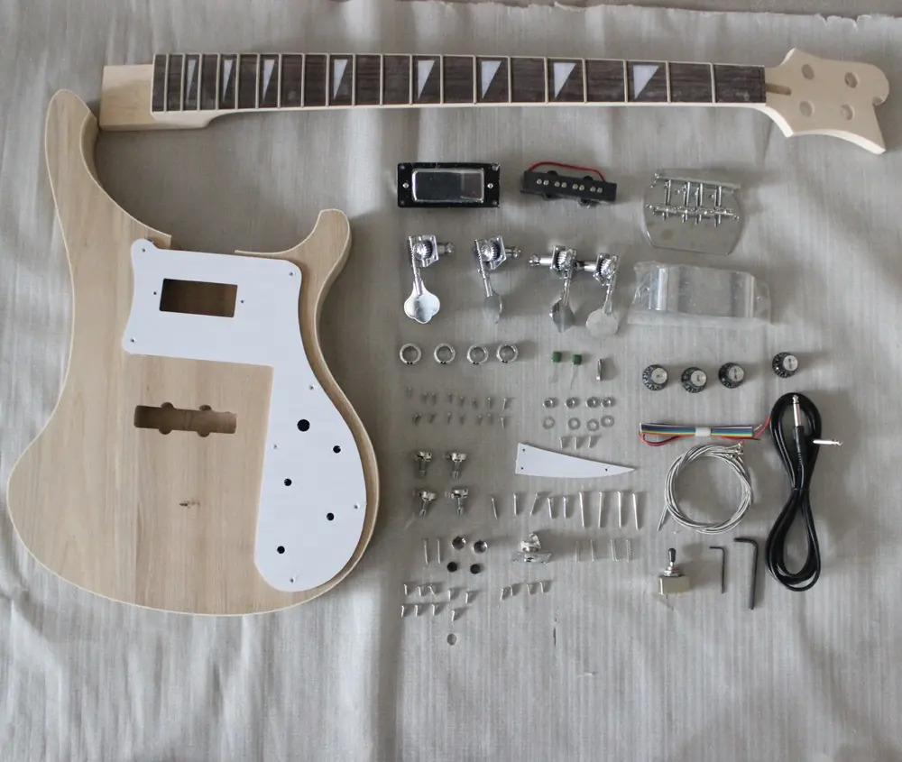 Diy Elektrische Gitarre Kits/Elektrische Bass Gitarre Kit für verkauf