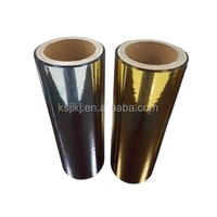 Film de stratification thermique EVA métallisé or Pet 17 mic pour la stratification du papier