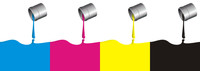 Encre d'impression à base de dissolvant, couleur argent et or, à séchage rapide, écran en PVC PP PET de qualité supérieure