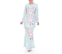 Vêtements islamiques pour femmes Offre spéciale Vêtements ethniques Robe longue Baju Kurung de Malaisie