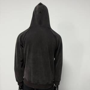 Sudadera con Capucha de Alta Calidad con Efecto Deslavado <span class=keywords><strong>Vintage</strong></span> para Unisex - Product Image 2