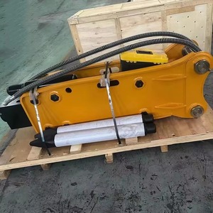 Martillo Hidráulico Rompedor para Excavadora, Tipo TOP SB151, para Construcción de Túneles en Roca, Demolición Lateral, Minería, Cincel de 175mm, 35-40 Toneladas - Product Image 1