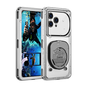 Étui universel étanche IP68 pour <span class=keywords><strong>iPhone</strong></span> 17 16 15 Pro Max Samsung S26 S25 S24 Ultra – Housse de protection pour la natation sous-marine - Product Image 1