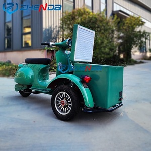 Carrito de Comida Móvil, Remolque de Comida para Motocicleta, Diseño Compacto, Carrito de Hot Dogs, Puesto de Comida Móvil - Product Image 1