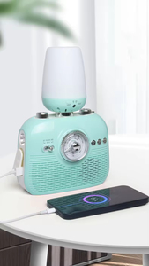 Nueva Radio Multifuncional de Manivela, Radio Portátil Creativa Retro con Altavoz BT y Aromaterapia - Product Image 6