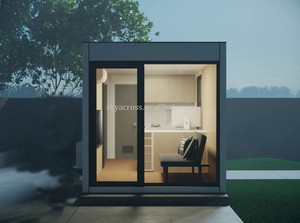 Casa modular pequeña portátil para jardín de lujo, casas de paquete plano Granny Flats, casa prefabricada de un solo piso - Product Image 3