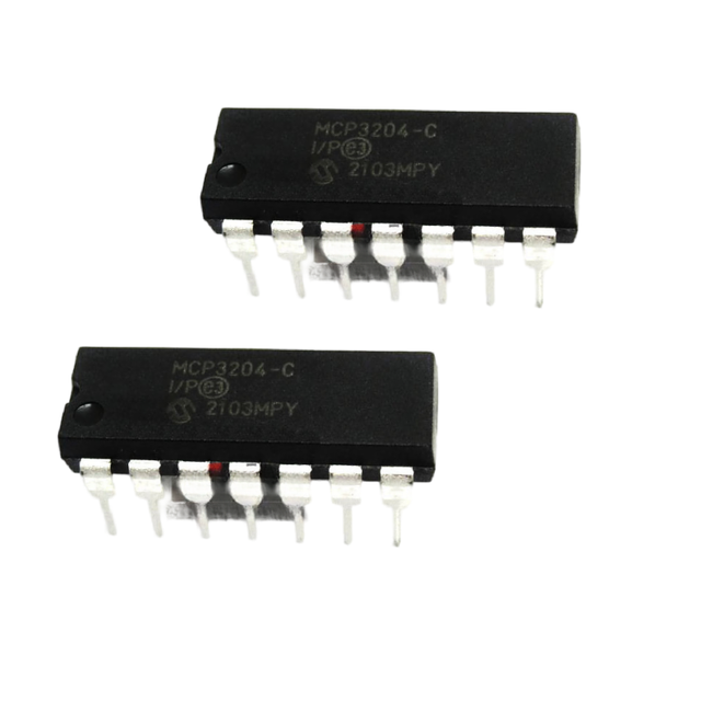 MCP3204-CI/P MCP3204-C DIP-14 ADC ic chips
